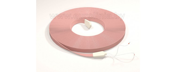 Flexible silicone heater ELAN,  220 V from 2.5 till 32 m